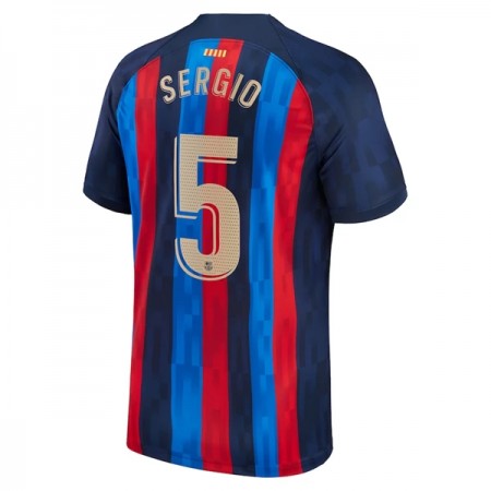 Camisetas FC Barcelona Sergio 5 Primera 2022/23 - Hombre